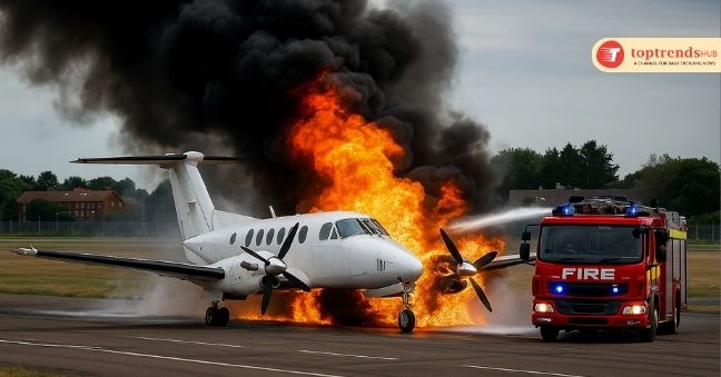 London Southend Airport jet crash